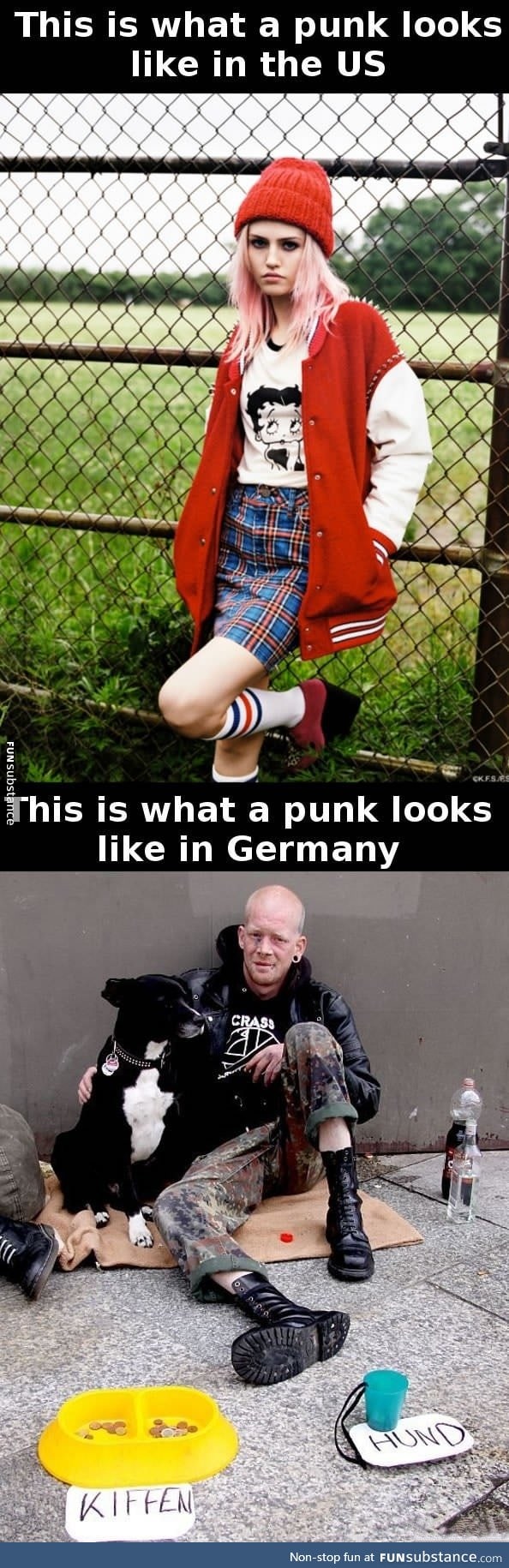 Different kind of punks