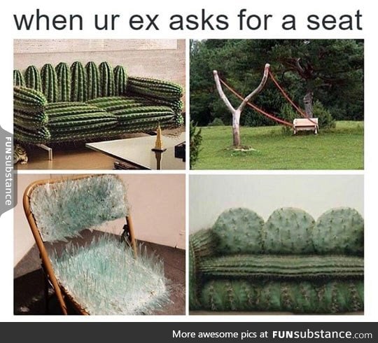 Sure, have a seat - FunSubstance