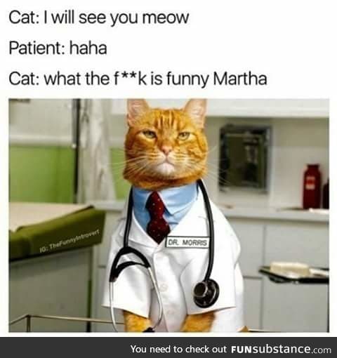 God, Martha you're so rude!