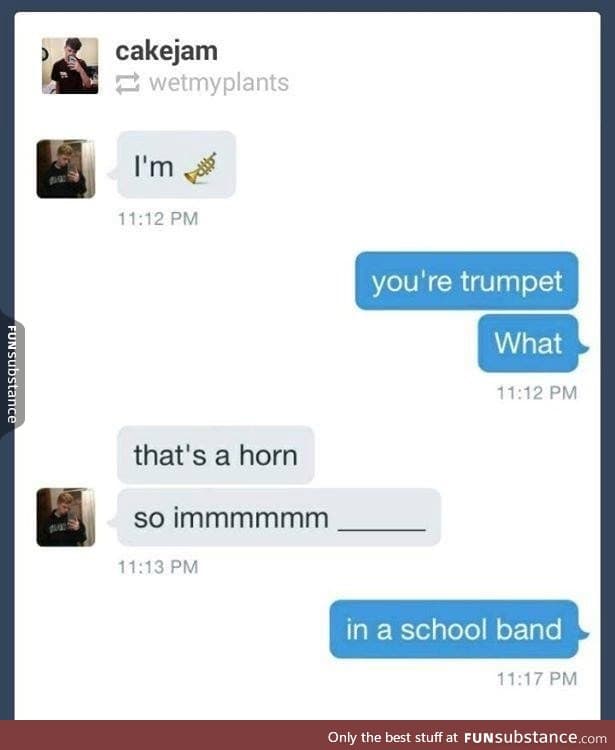 I'm trumpet