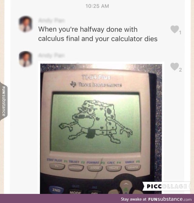 When your Calculator Dies