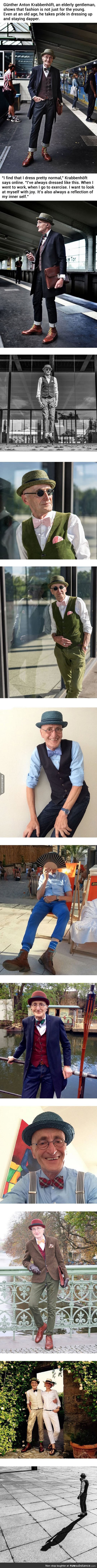 The classy grandpa that has more style than you