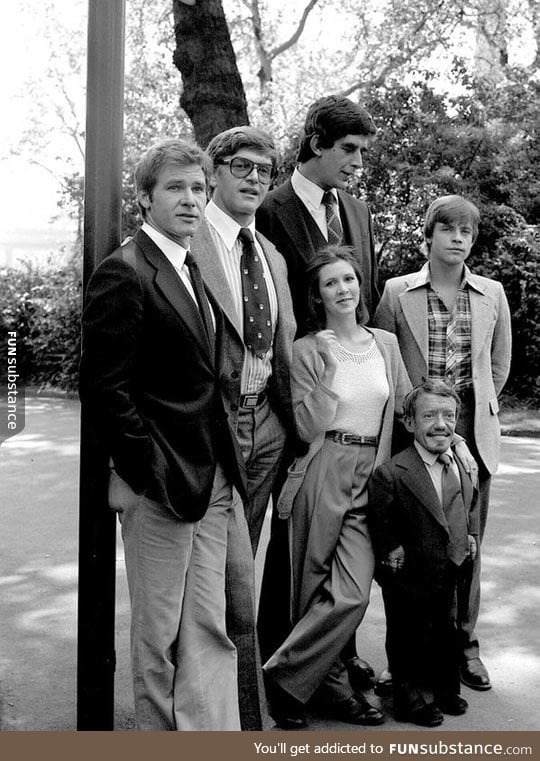 The original cast of star wars
