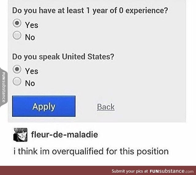 I speak United States!