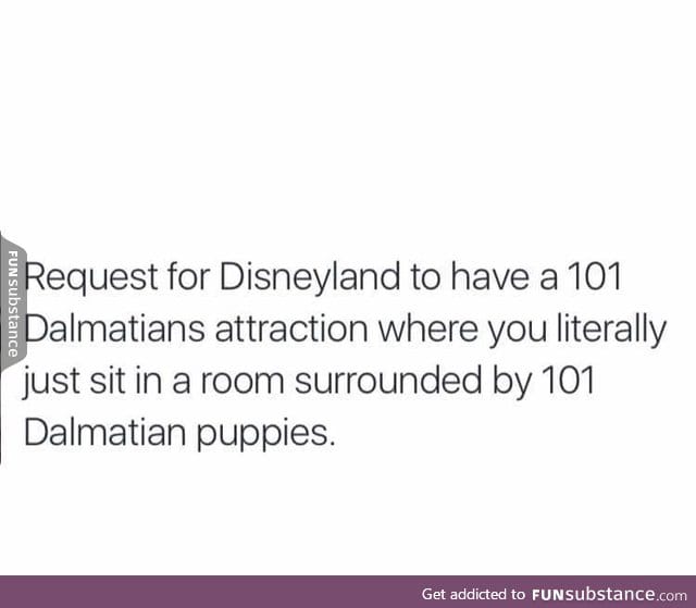 A request for Disneyland