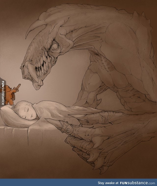This is why you should sleep with a Teddy bear