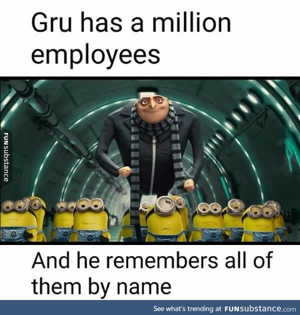 Good guy Gru