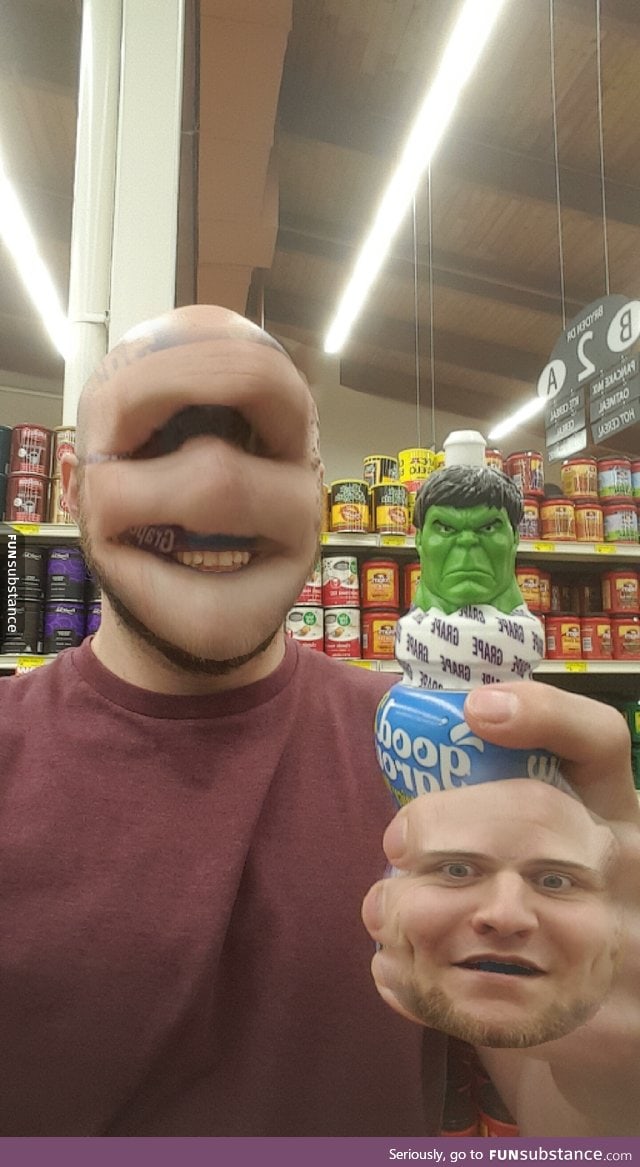Faceswapping with the Hulk