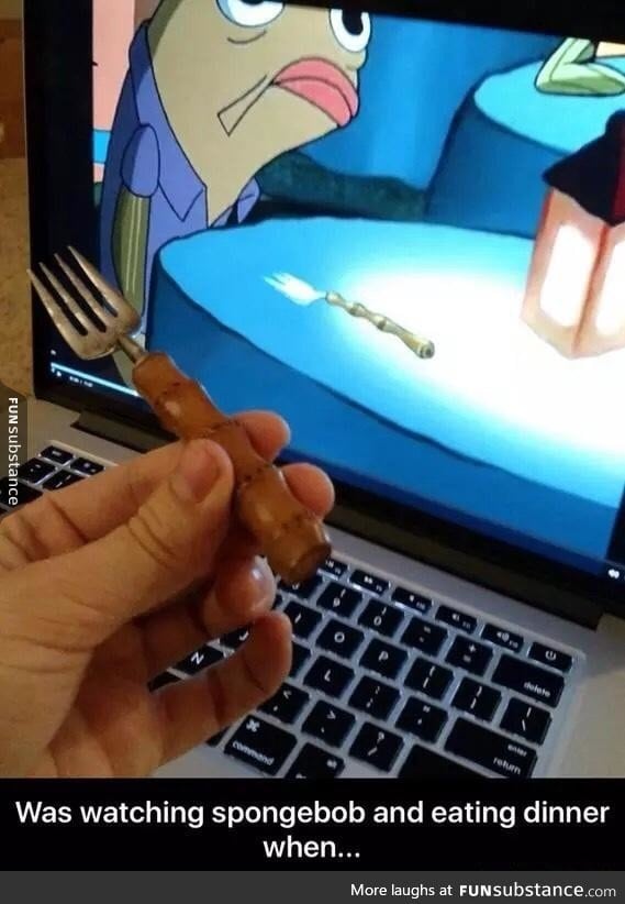 Spongebob fork