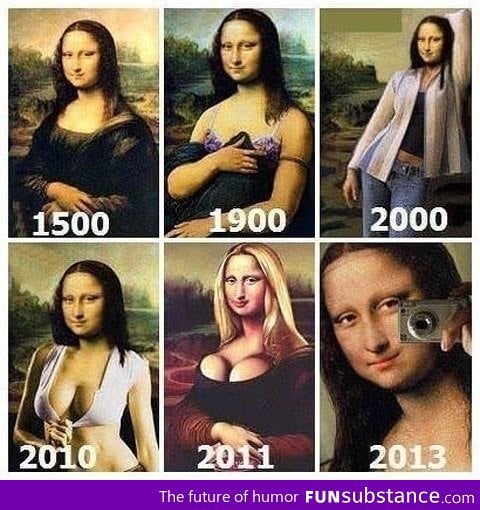 Mona Lisa Evolution Funsubstance