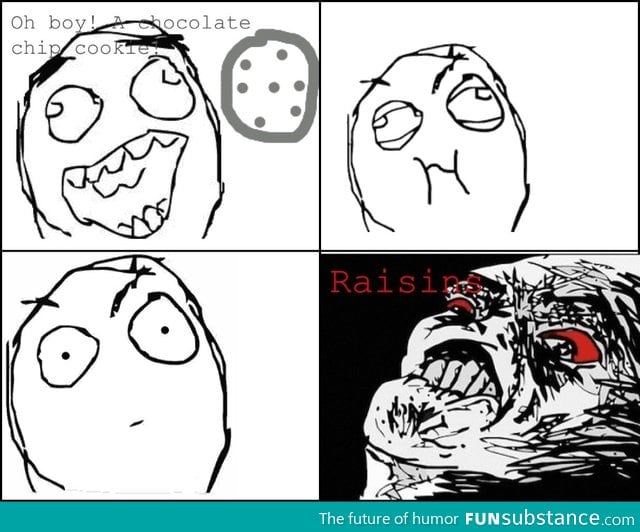 Homemade cookie rage