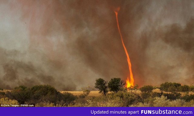Only in Australia-Fire Tornado