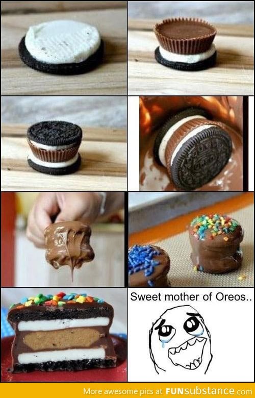 Sweet mother of Oreos