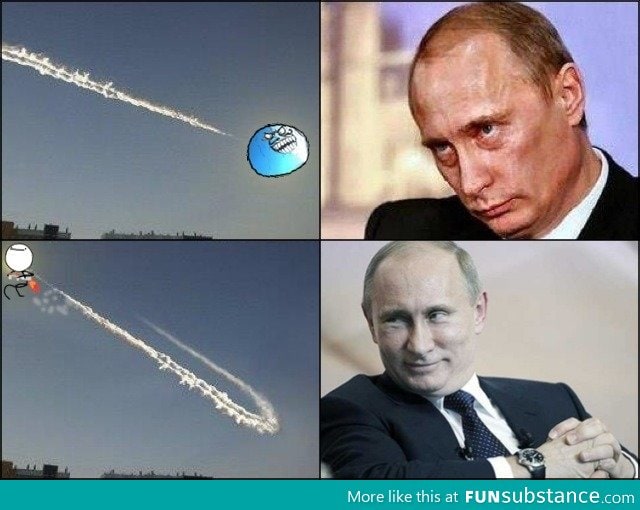 You don't mess with Putin