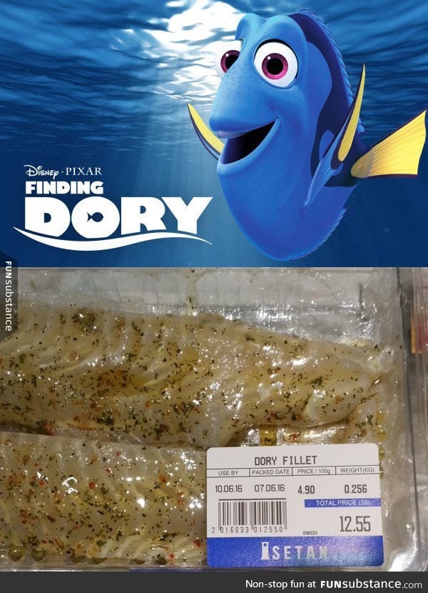 Finding dory... Found Dory!