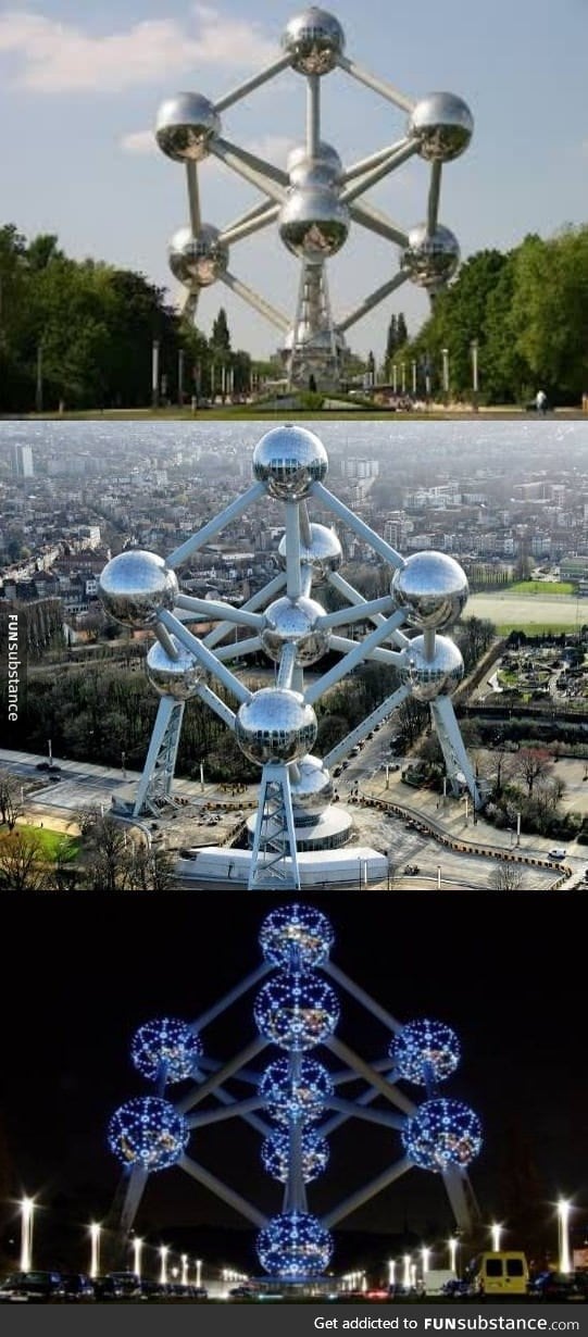 In Brussels, Belgium - The Atomium