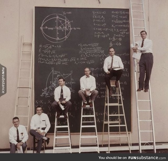 Nasa before powerpoint in 1961