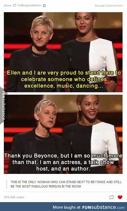 Honestly I prefer Ellen.