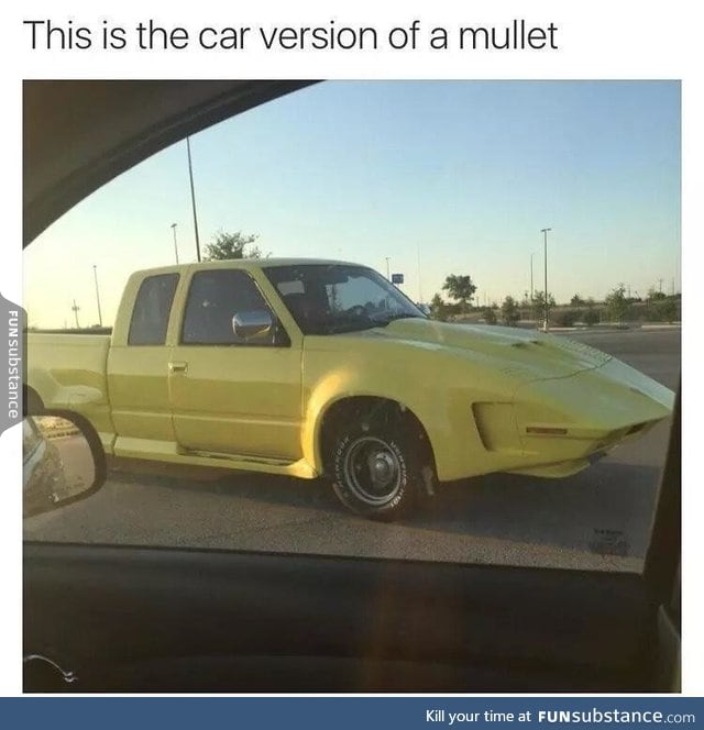 Mullet car equivalent