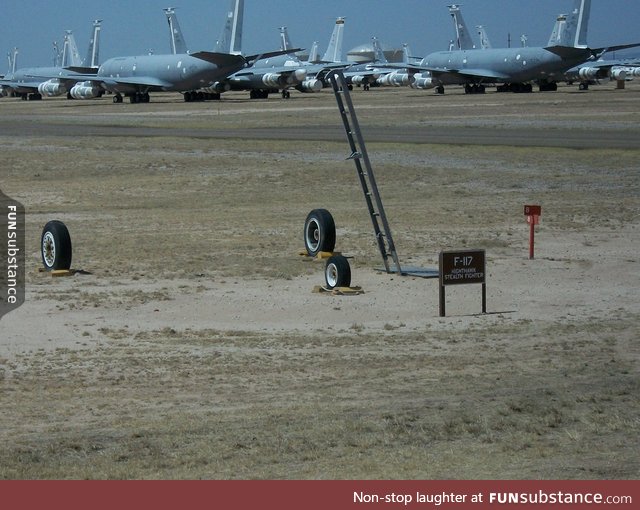 The F-117 Nighthawk stealth fighter