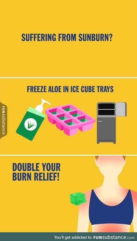 Double your burn relief