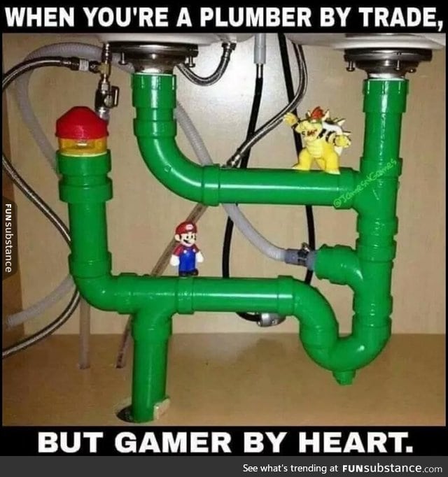 Plumber by trade