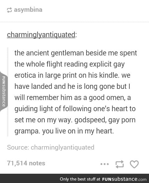 "Gay p*rn grampa"