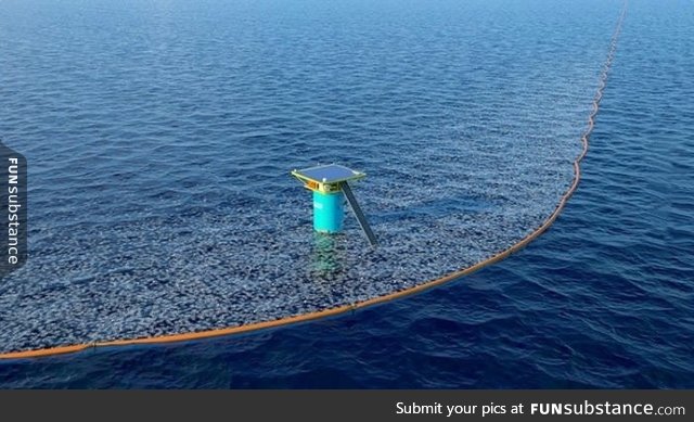 After years of prep, student launched a prototype for removing plastic from the ocean!