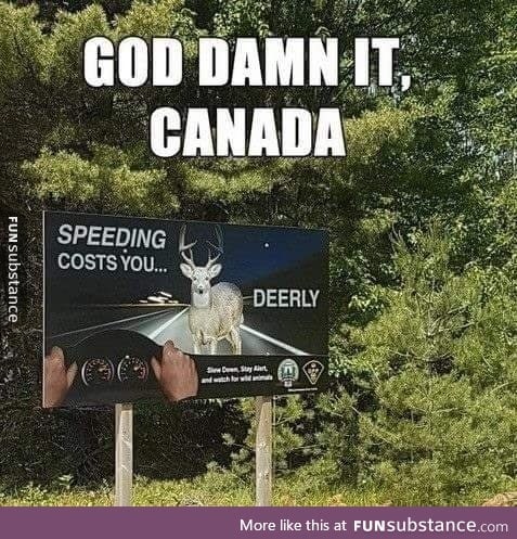 Canadian Bill board humour