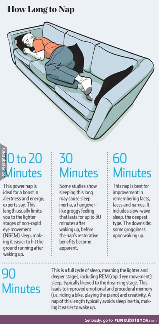 How long to nap for the biggest brain benefits