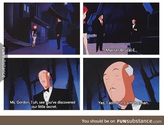 Alfred really does not get the recognition he deserves