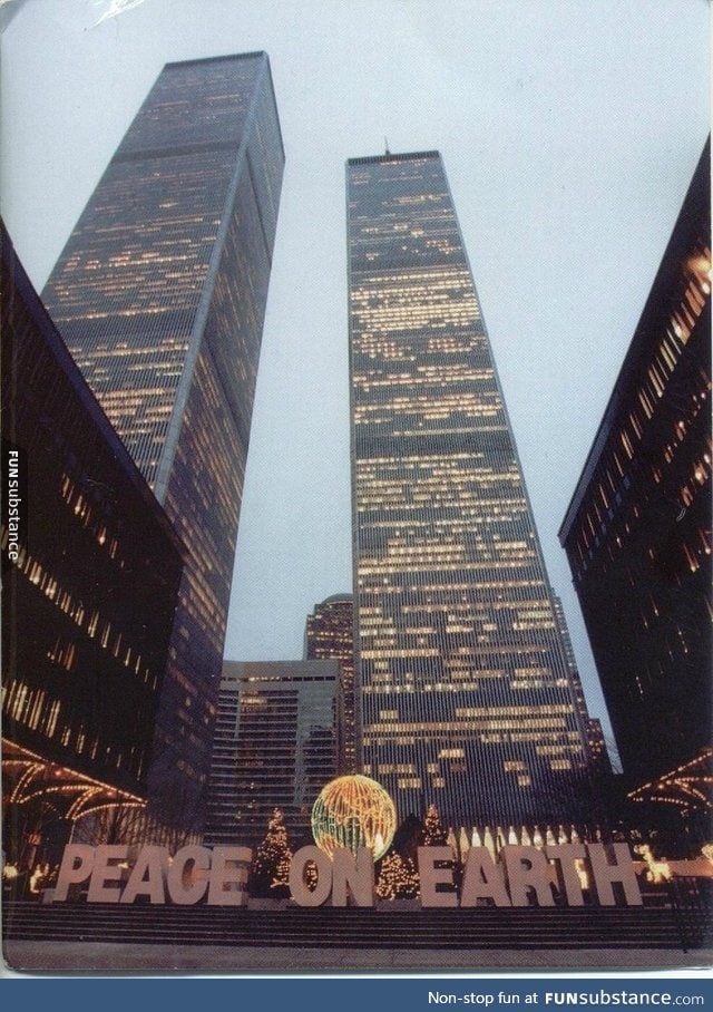 The old world trade center, 1995