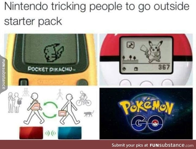 Pokemon GO OUTSIDE