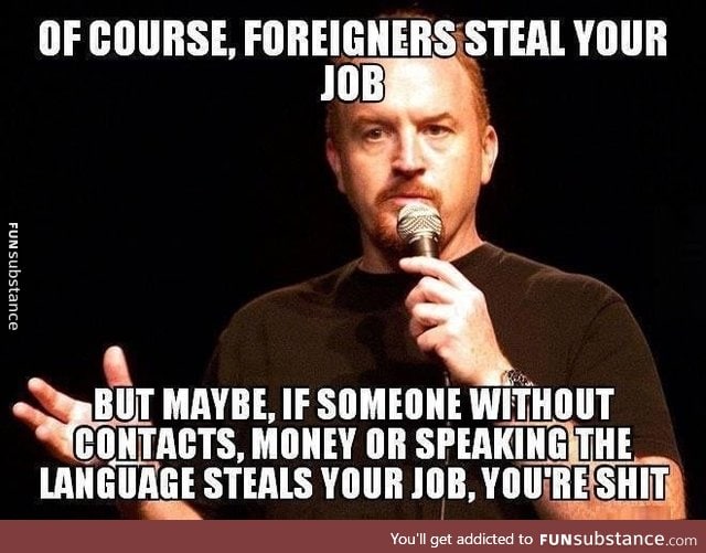 For the ones verbally and physically attacking immigrants in the UK