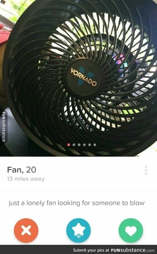 Just a lonely fan