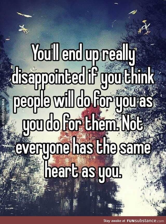 There comes a time when you need to stop crossing oceans for ppl who won't even jump