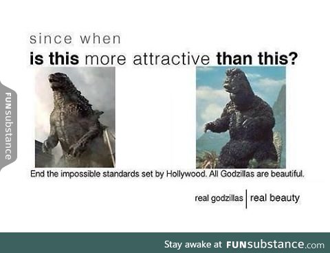 #AllGodzillasAreBeautiful