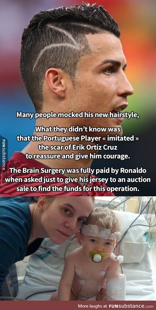 Good guy Ronaldo