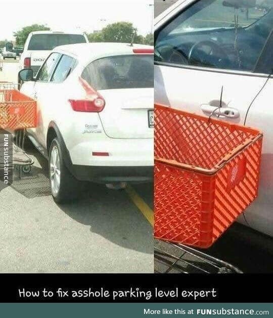 How to fix asshole parking
