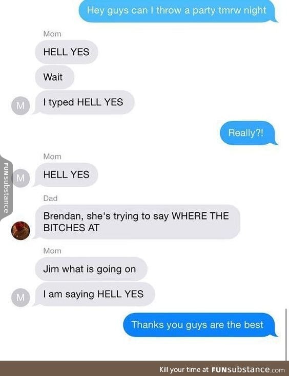 Group chat with parents