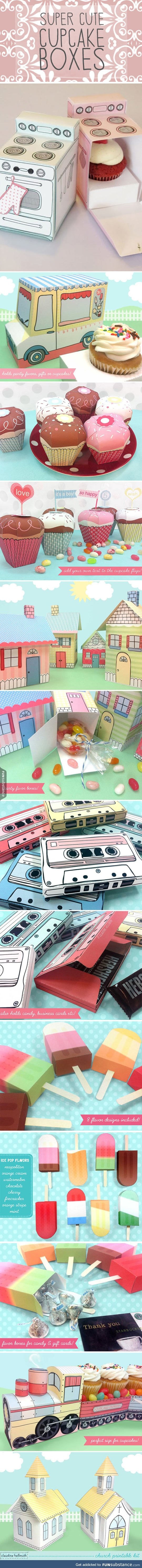 Creative Cupcake Boxes