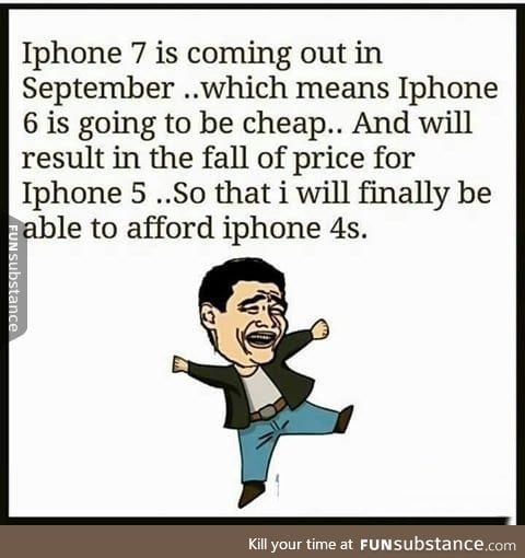 For the poor Apple fanboys