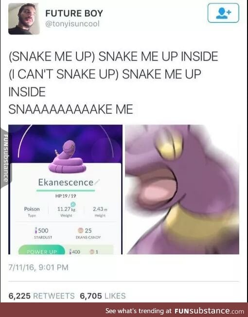 My favorite pokemon go post