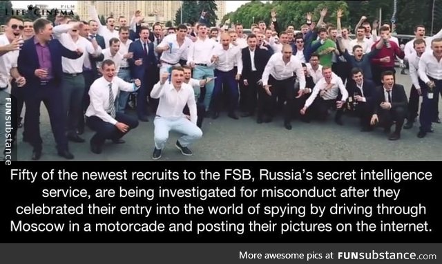 The secret agents of Russia