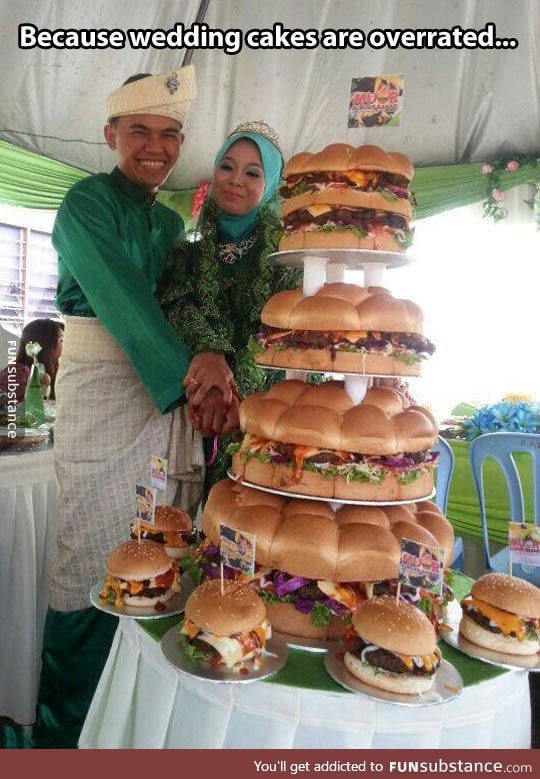 Forget the wedding cake