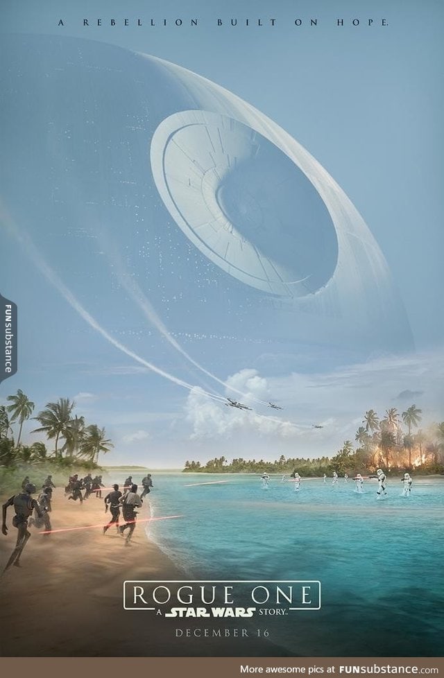 Official rogue one: A star wars story poster