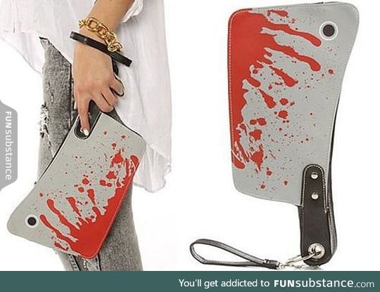 Quite the bloody purse