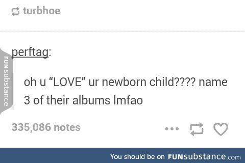 I didn't know babies could make albums