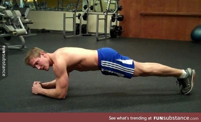 You don't know how long a minute is, until you try plank