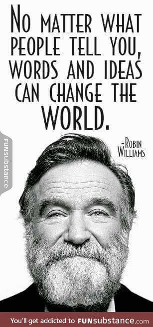 the man, Robin Williams